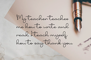 Standing Classy Script, a Script Font by Haksen (Thumbnail 5 of 6)