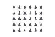 Christmas Tree Icons | Fir Tree Icon, a Duotone Icon by Plaid4You (Thumbnail 4 of 5)
