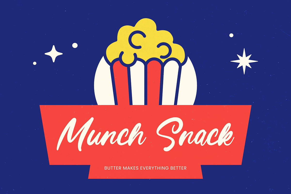 Monday Chitrus Bold Handwritten, a Script Font by Letterena Studios Script (Photo 2 of 20)