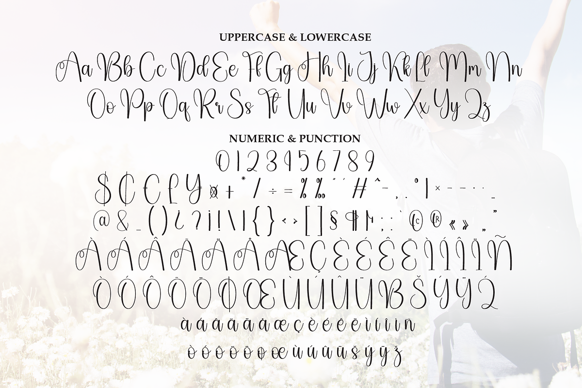 Happyday | Script Font, a Handwritten Font by Scratchones (Photo 7 of 9)