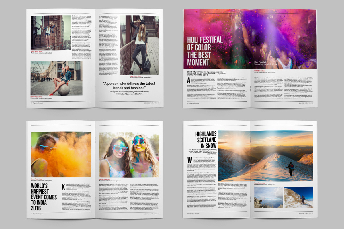 Firtana Magazines, a Magazine Template by Firtana (Photo 6 of 9)