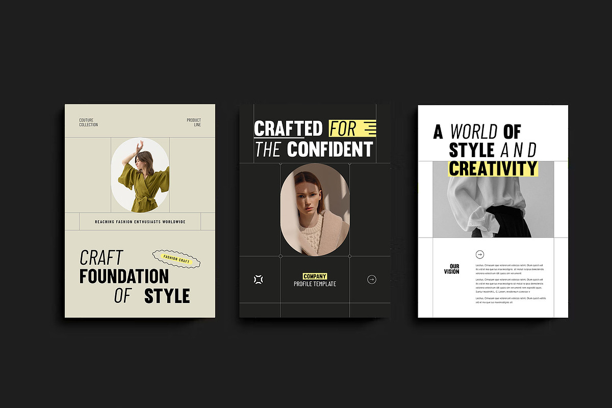 CRAFT | Company Profile, a Brochure Template by KreateTribe (Photo 6 of 10)