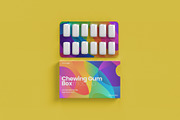 Chewing Gum Box Mockup, a Packaging Mockup by Graphicboom (Thumbnail 5 of 5)