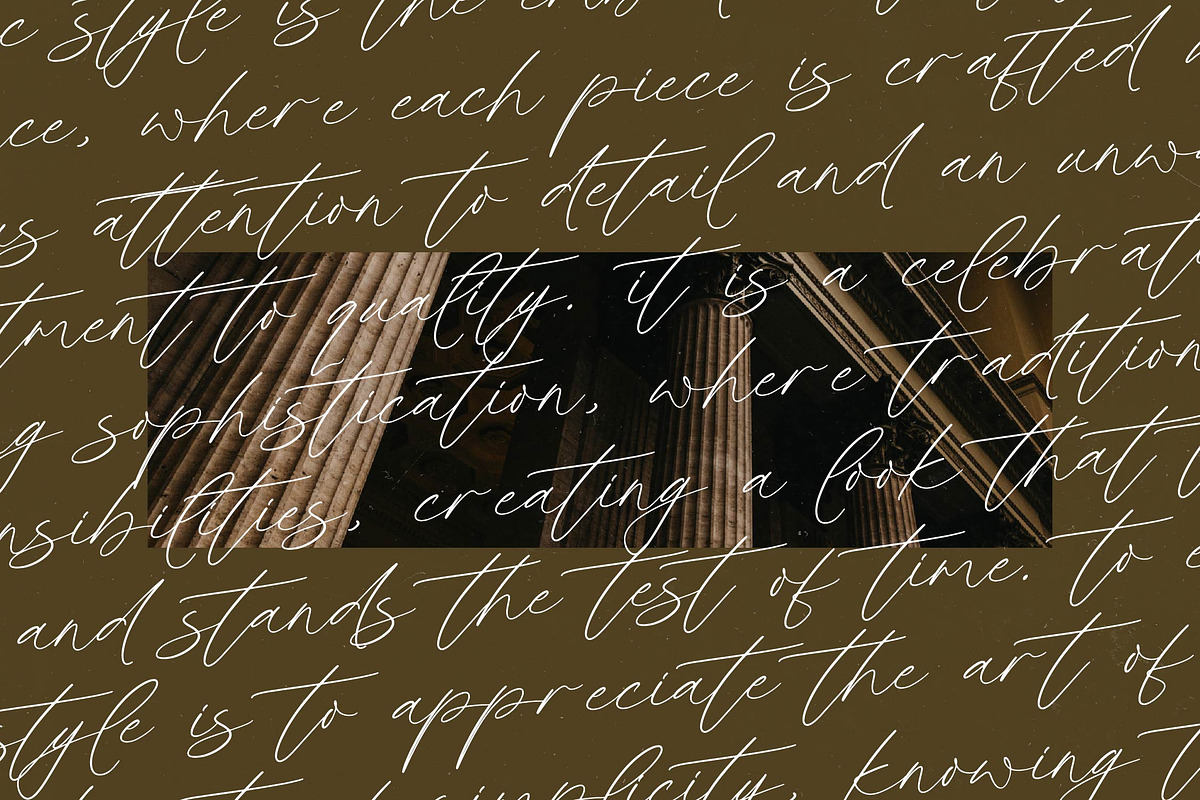 Gothical Statues Stylish Script, a Script Font by Letterena Studios Script