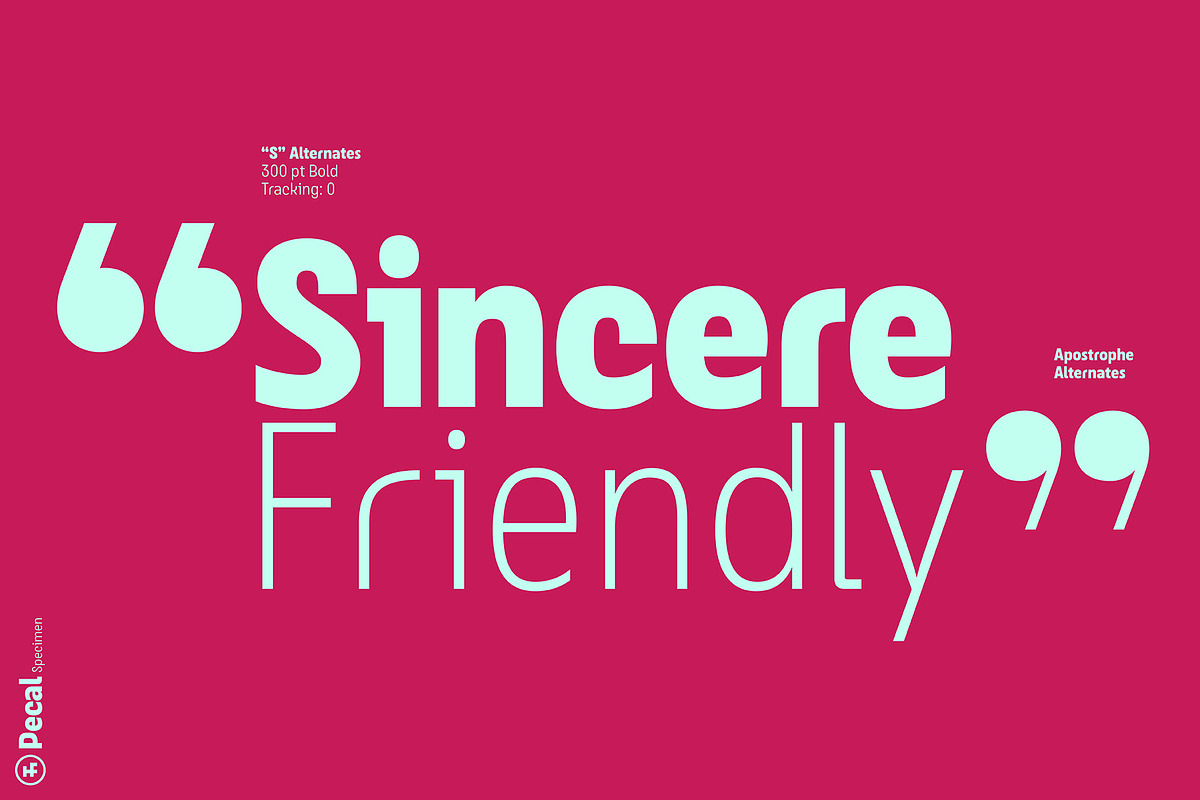 Pecal Modern Sans Serif, a Sans Serif Font by Hurufatfont (Photo 6 of 15)