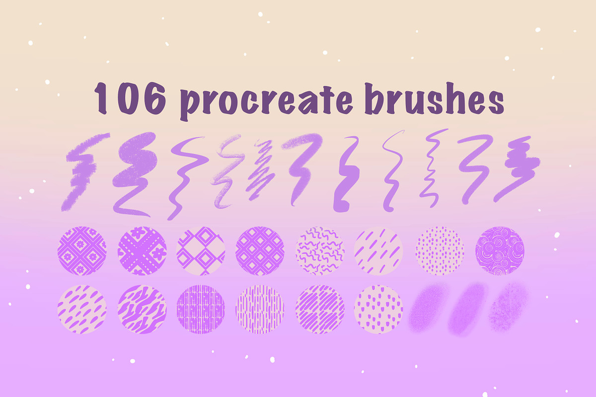105+ Procreate linocut brushes, a Brush Add-On by laura.design (Photo 3 of 9)