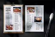 Simple Food Menu, a Print Template by The Savory Directors (Thumbnail 3 of 3)