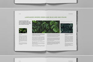 Botanical Green Nature Brochure