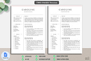 Google Docs Resume Template 03, a Resume Template by GResume (Thumbnail 3 of 8)