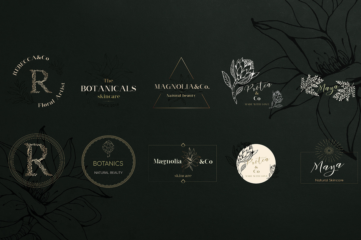 Natural Botanicals-Branding Kit, a Branding & Logo Template by Natalia Tugova (Photo 8 of 10)