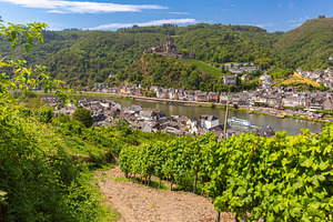 Cochem Old Town with St Martin