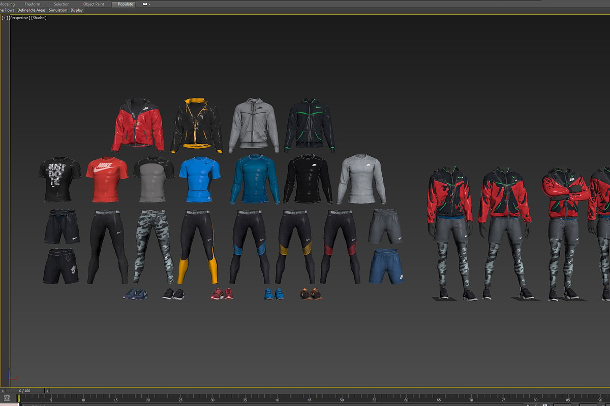 Male mannequin pack 1, a Characters & Person 3D Model by mrGarret (Photo 3 of 20)