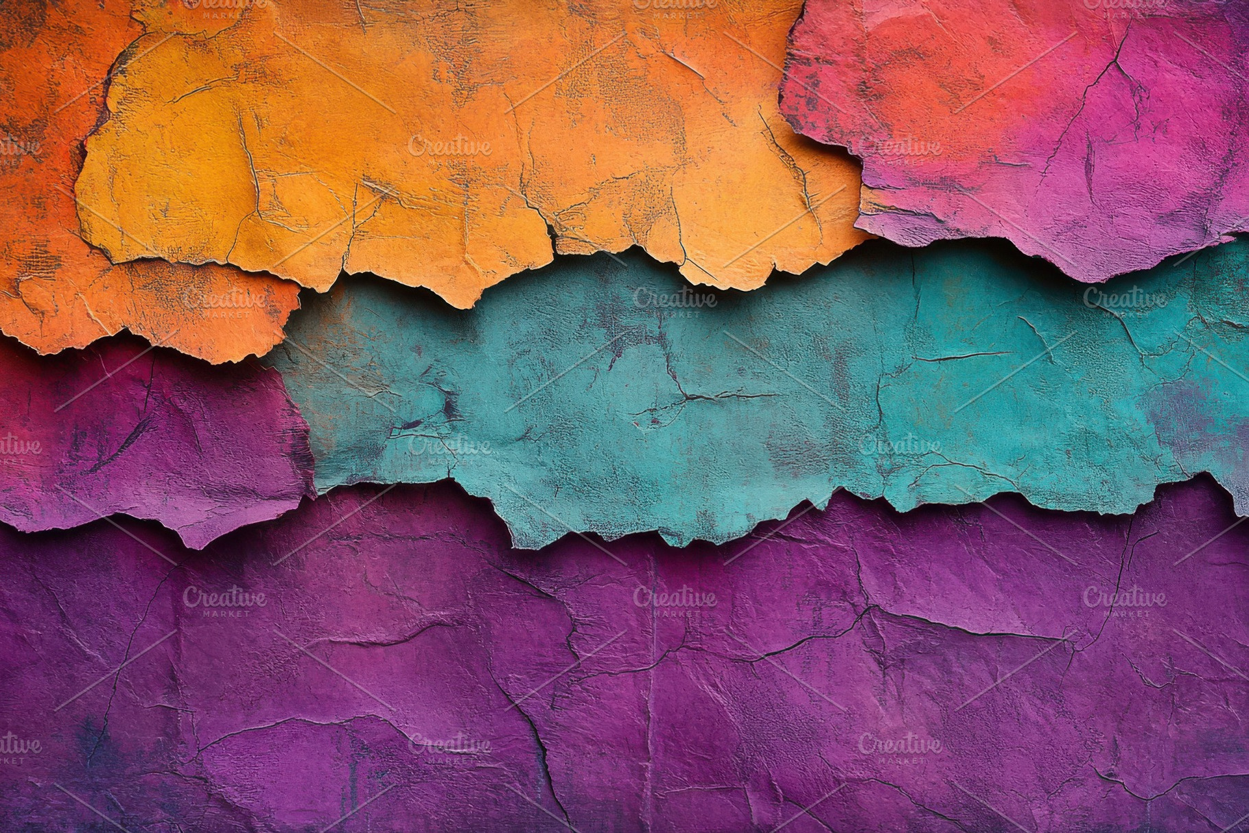 Abstract layered texture orange teal, a Background Photo by Pixeness Studio