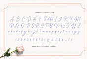 Delgian - Handwritten Script Font, a Script Font by Littlehand (Thumbnail 7 of 9)