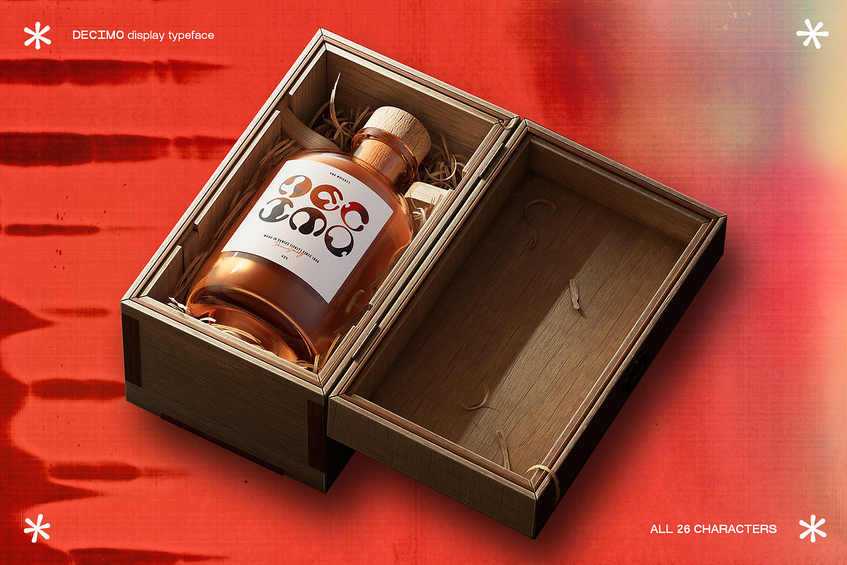 DECIMO Round Liquid Display Typeface, a Font by MDP TYPEFACES (Photo 4 of 5)