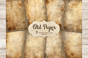 Old Paper Junk Journal Pages, a Texture Illustration by GlamArtZhanna (Thumbnail 1 of 9)