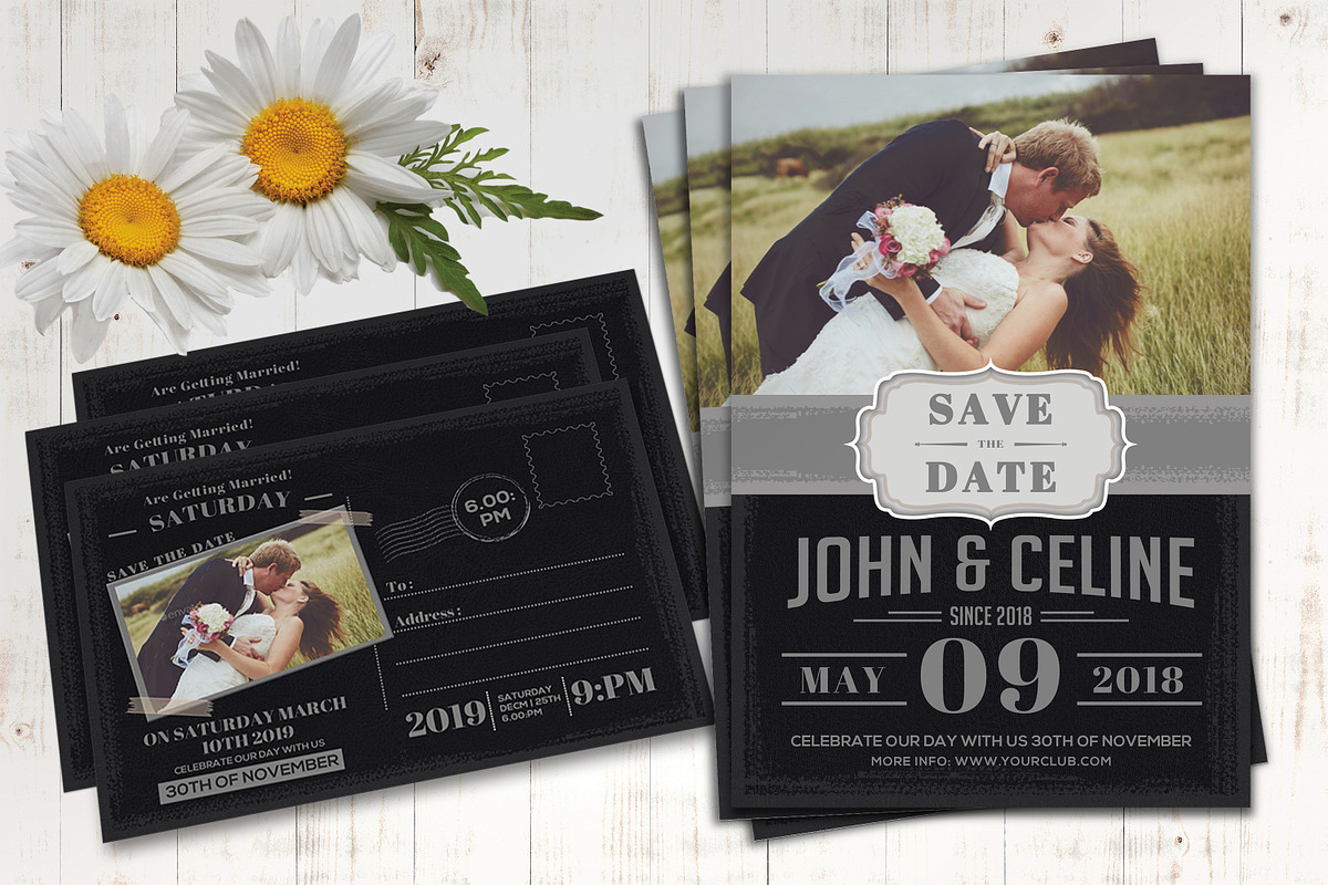 Wedding Invitation, an Invitation Template by AfzaalGraphics (Photo 3 of 4)