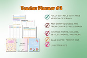 Teacher Planner #3 - Canva Template, a Templates & Theme by Adalin Shop (Thumbnail 14 of 16)