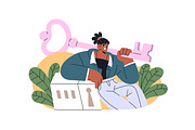 Insurance policies concept set, a Finance Illustration by PaperTrident (Thumbnail 9 of 12)