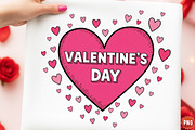 Valentine's Day Heart Png, an Illustration by SinaCreation (Thumbnail 1 of 11)