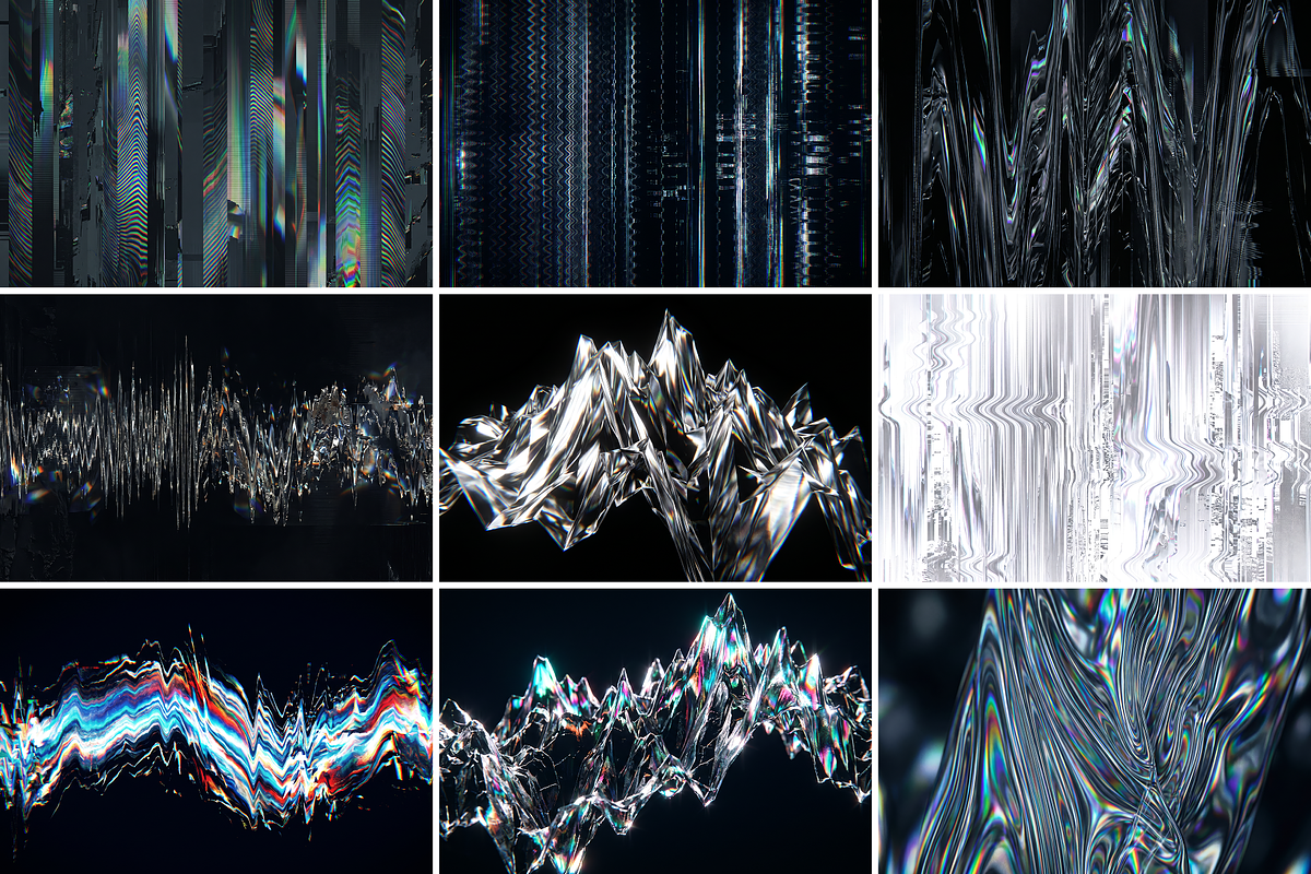 Glitch Overlay Textures, a Texture Graphic by PopotLane (Photo 3 of 8)