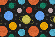 Planets bundle, seamless patterns, an Object Illustration by Good Studio (Thumbnail 4 of 16)