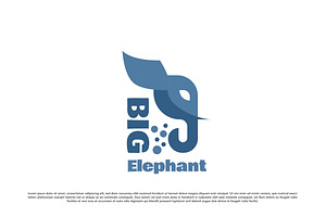 Elephant Zoo Animal Logo Design Icon, a Branding & Logo Template by Morvana Crew