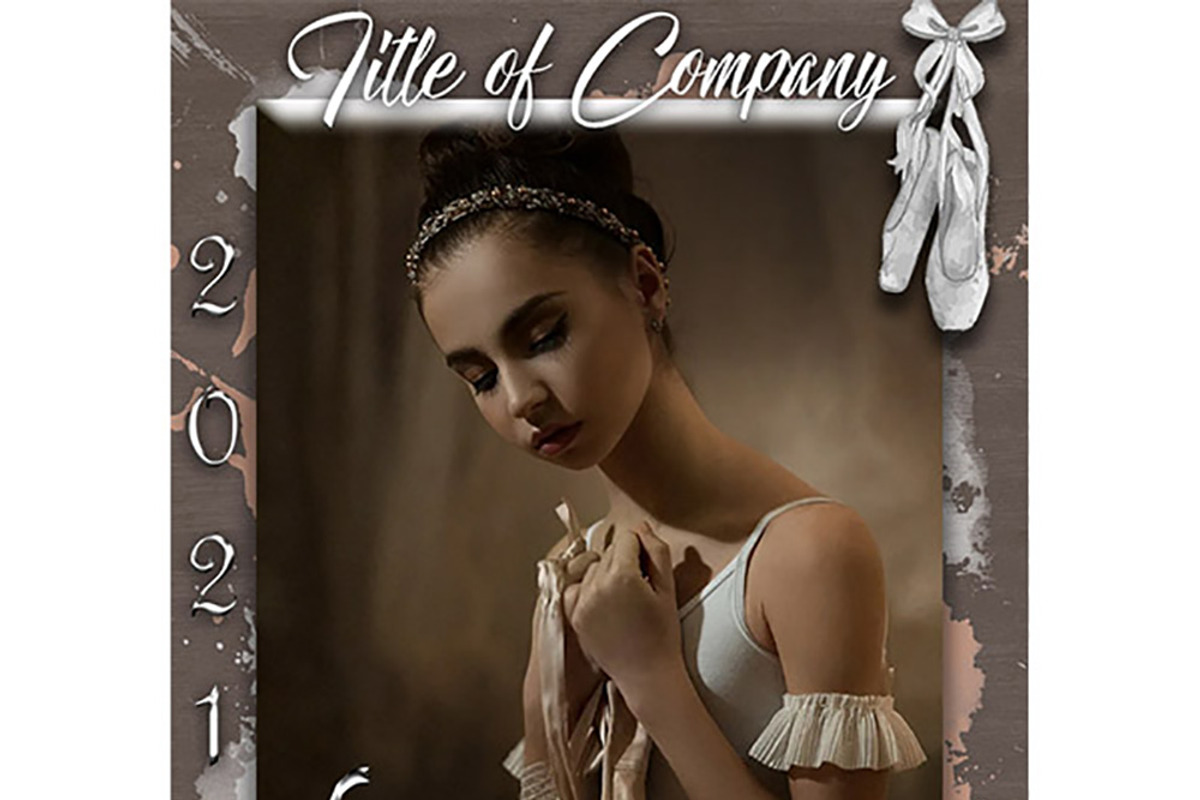 Ballet Trading Card Template, a Card Template by Brenda Avila Designs (Photo 1 of 2)