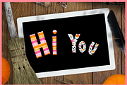 Happy halloween-PNG fonts, a Blackletter Font by It me digital art (Thumbnail 3 of 9)