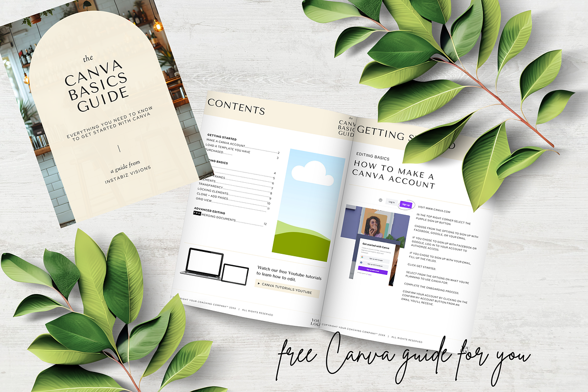 BROCHURE MENU CANVA TEMPLATE, a Marketing Template by Daring Digies (Photo 3 of 3)
