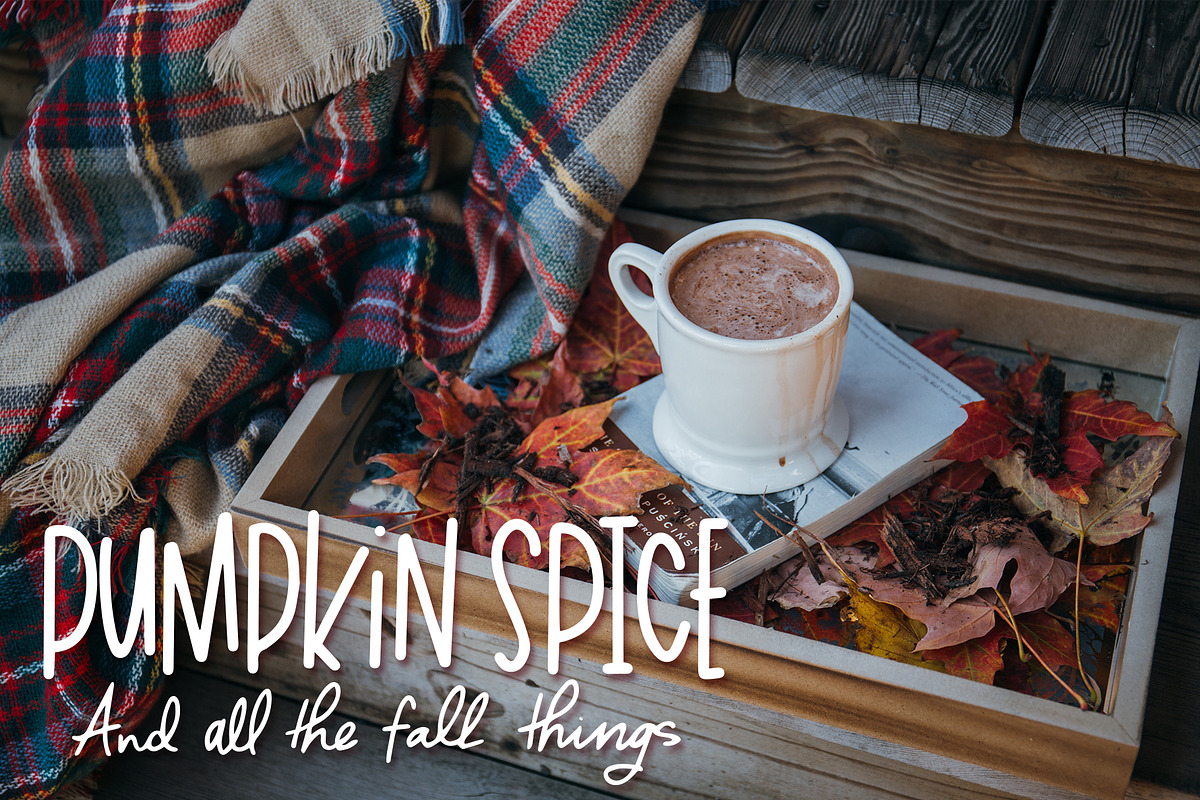 Fall Phrases Font preview 3