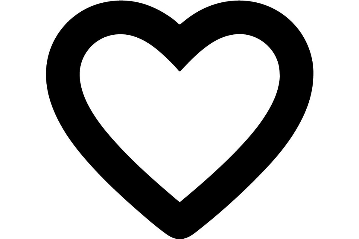 Heart Outline Silhouette, an Object Graphic by Creativeshirt (Photo 15 of 19)