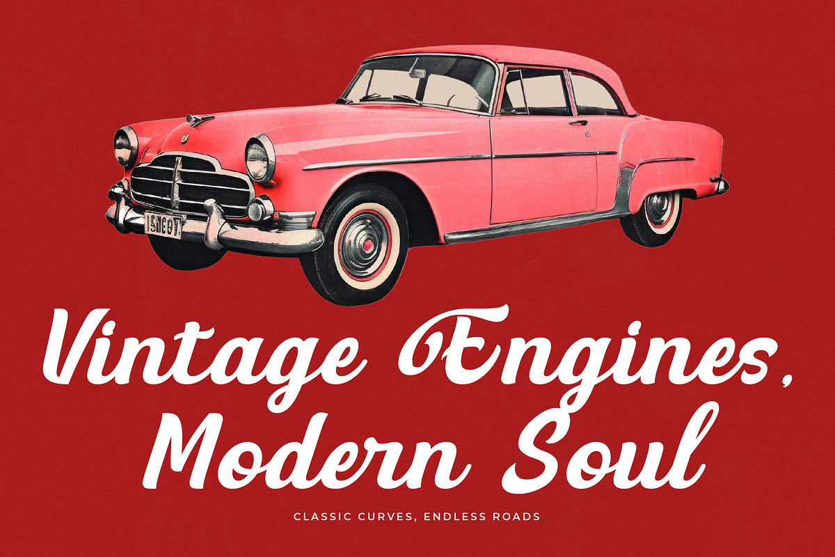 America League Modern Bold Script, a Script Font by timelesstype.co (Photo 6 of 20)