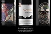 Notable - Burgundy Wine Video Mockup, a Packaging Mockup by Mocku (Thumbnail 7 of 14)