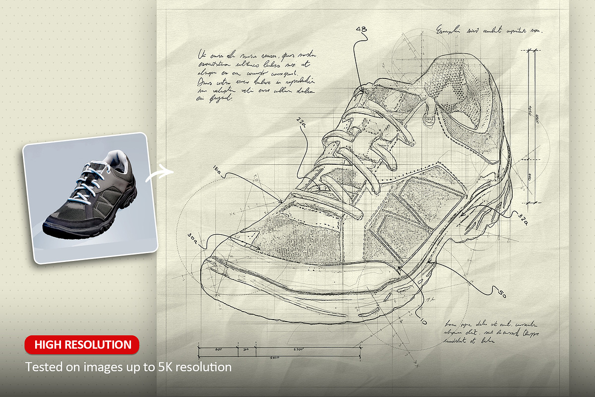 Concept Sketch Photoshop Action, an Action Add-On by Blacknull (Photo 9 of 12)