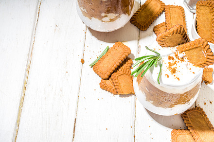 Biscoff coffee latte, a Photo by Rimma