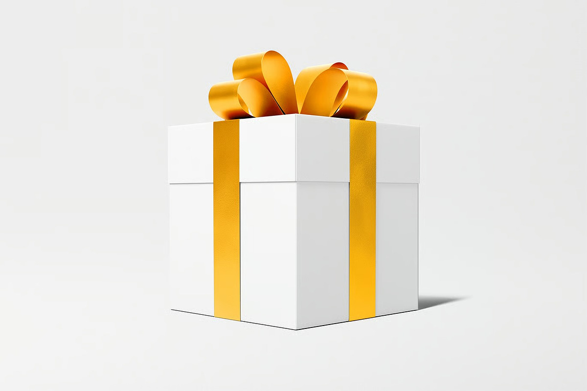 Gift Box Mockup, a Packaging Mockup by zpackcreative (Photo 3 of 4)