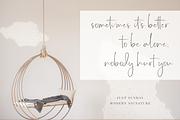 Just Sunday - Family Modern Script, a Script Font by Dharmas Foundry (Thumbnail 7 of 16)