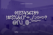 AjaibType - Display Font, a Serif Font by Aksapix Studio (Thumbnail 3 of 7)