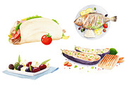 Traditional greek food, an Animal Illustration by Nicolai-works (Thumbnail 2 of 3)