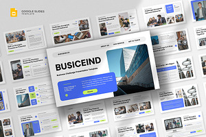 Business Challenge Google Slides, a Presentation Template by fluffstudio