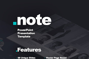 Note presentation template