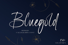 Bluegold | Modern Calligraphy