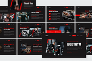 Fitness & Gym Powerpoint, a Presentation Template by SquidPixey (Thumbnail 4 of 6)