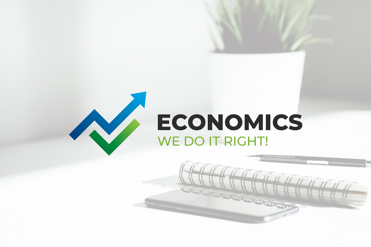 Accounting Finance Economics Growth, a Branding & Logo Template by bvcreates (Photo 1 of 4)