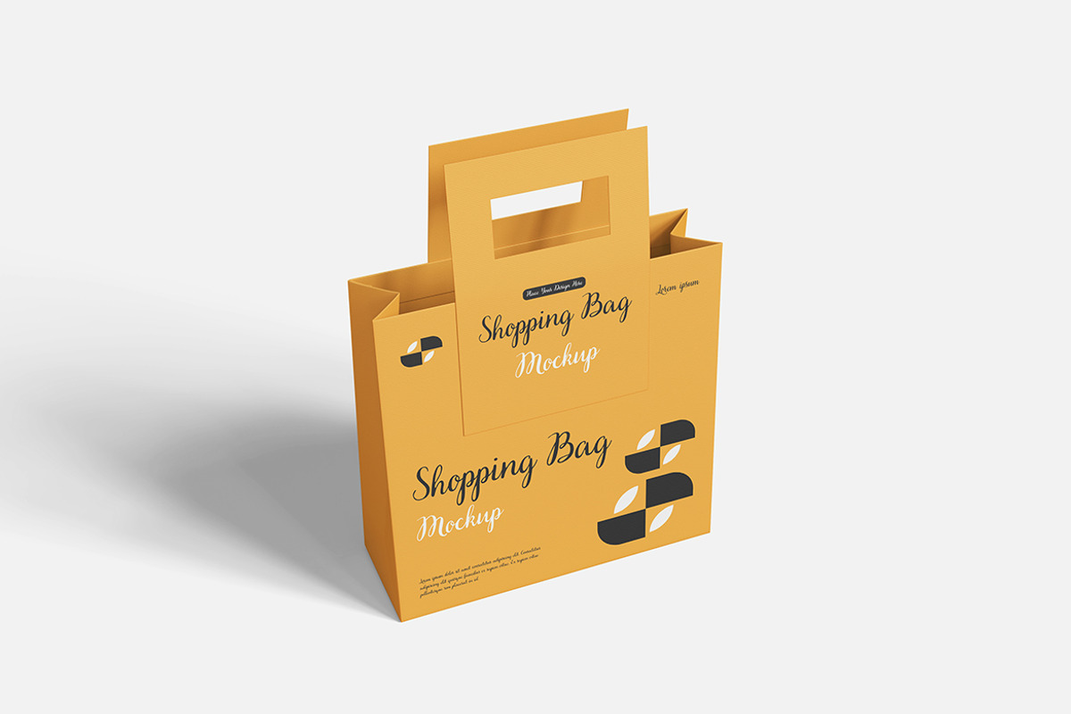 Clean Shopping Bag Mockup PSD, an Advertising Mockup by Indah (Photo 4 of 6)