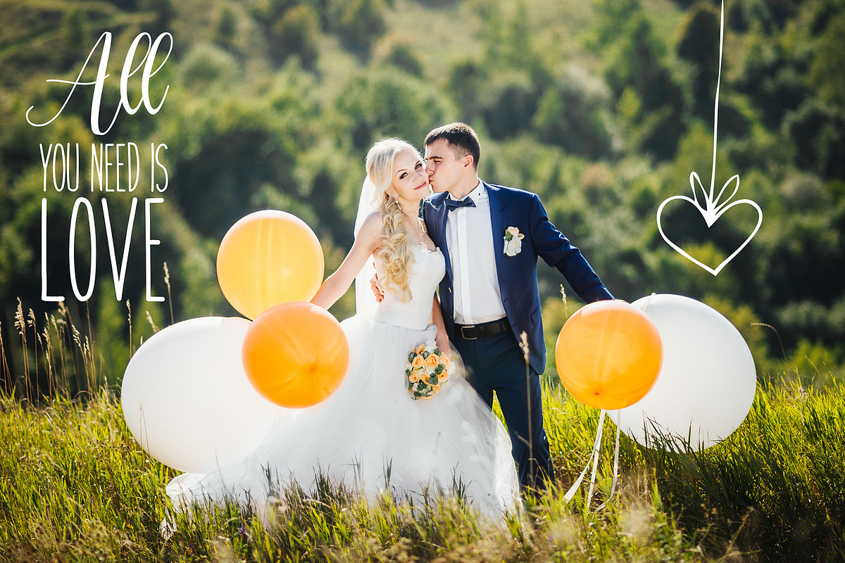 Happily Ever After Wedding Overlays, an Action Add-On by Uplift Actions (Photo 2 of 8)