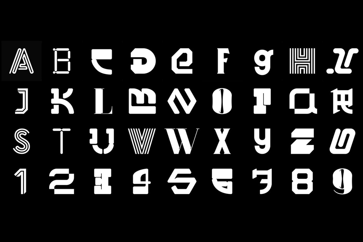 36 Days of Type Typeface preview 2