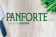 Panforte Serif - 6 fonts, a Serif Font by Zetafonts (Thumbnail 1 of 6)