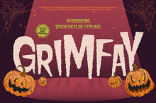 Grimfay - Horror Halloween 3 Fonts